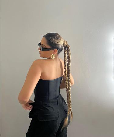 Lullabellz Grande Double Up Hair Braid 26-Inch Length Choc Brown - Buy Online on SooperMarket.com