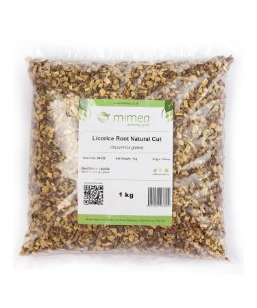 Mimea Licorice Natural Root Cut | Quality Ingredients | Distilling & Flavouring | No Additives | Herbal Remedy 1kg