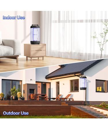 Fethfire Insect Destroyer - Electric Mosquito Trap with Transparent Design | Effective 195 m | 10W Fly Killer for Kitchens Hospitals & Farms - Buy Online on SooperMarket.com