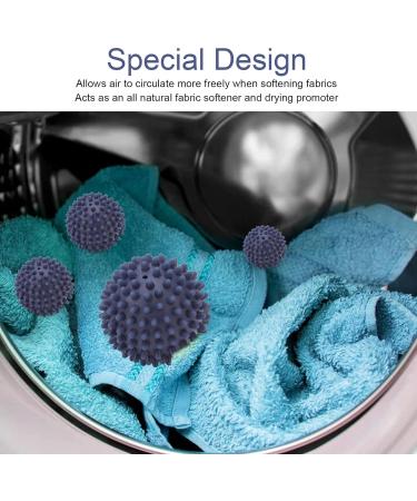 Laundry Ball Prevent Tangle Reusable Fabric Softener Ball Stain Removal PVC Material for Washing Machine - Buy Online on SooperMarket.com