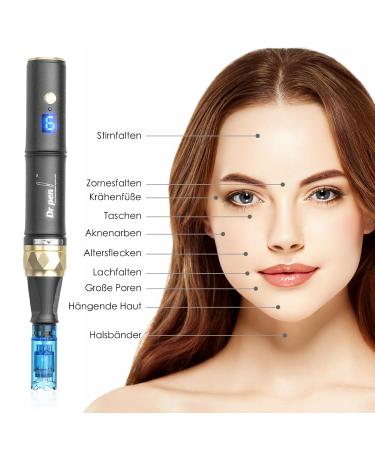 Dr.Pen Ultima A8S Microneedling Pen - Professional Dermapen for Face Body & Hair Growth | 7 Cartridges Included | Ideal Mother's Day Gift for Women - Buy Online on SooperMarket.com
