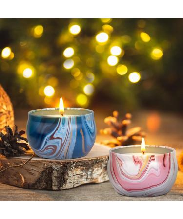 Trulloyoo Fragrance Candles Set - 4 PCs Soy Wax Aromatherapy Candles for Stress Relief | Perfect Gifts for Christmas Birthdays Mother's Day & Valentine's Day - Buy Online on SooperMarket.com