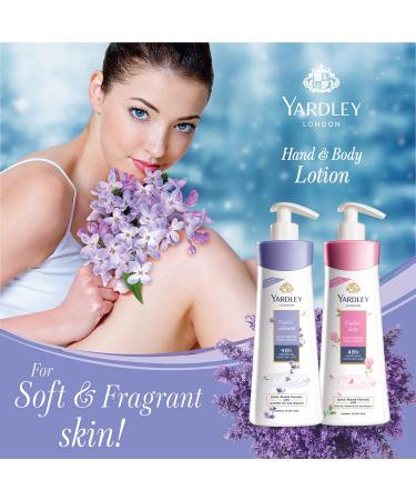 Yardley London English Lavender Hand & Body Lotion 350ml - Nourishing Moisturizer for Women | International Shipping Available - Buy Online on SooperMarket.com