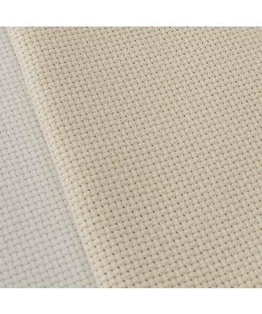 KCS 12x18 16CT Counted Cotton Aida Cloth Cross Stitch Fabric (6 pc Cream) - Buy Online on SooperMarket.com