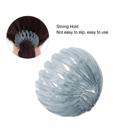 Jelly Ash Bird Nest Hair Claw Hairpin Ponytail Holder - Fashionable Clip for Women/Girls - Buy Online on SooperMarket.com