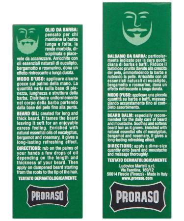 Proraso Metal Box Beard Care - Refreshing Beard Grooming Essentials for Men | Shop Internationally - Buy Online on SooperMarket.com