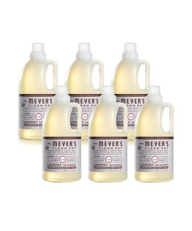 Mrs. Meyer's Laundry Detergent Lavender 64 OZ (Pack of 6) Lavender 1 Count (Pack of 6)