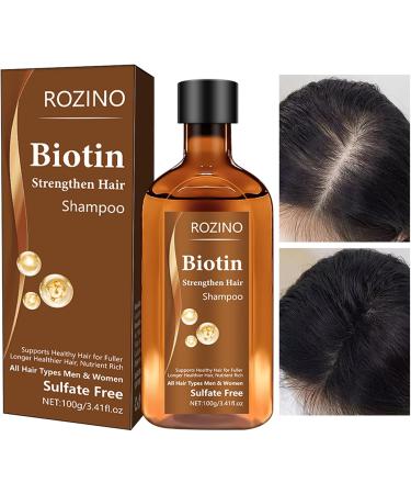 Biotin Shampoo Biotin Shampoo With Volumising Castor Oil Rosemary Oil And Keratin Biotin Shampoo For Dry And Damaged Hair Hair Thickening Treatment For Women & Men With Progressed Thinning - Buy Online on SooperMarket.com