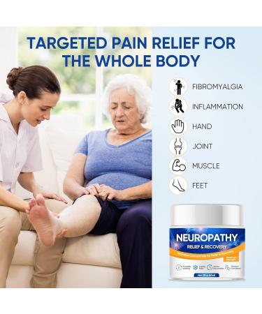 Topffy Neuropathy Pain Relief Cream - Maximum Strength for Feet, Hands, Legs & Toes - Includes Arnica, Vitamin B6, E & Aloe Vera - Buy Online on SooperMarket.com