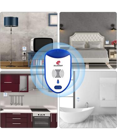 ELLASSAY Ultrasonic Pest Repeller - 2 Pack Indoor Electronic Plug-in Pest Control Repellent - Buy Online on SooperMarket.com