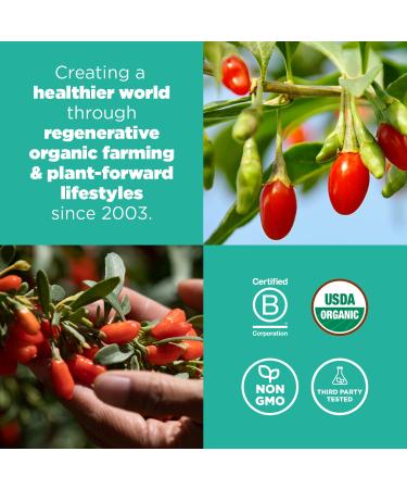 Navitas Organics Goji Berries 16 oz - Organic, Non-GMO, Sulfite-Free Superfood - Buy Online on SooperMarket.com