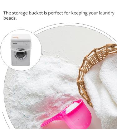 VILLCASE Washing Machine Shaped Laundry Container Large Capacity Metal Box Laundry Tin For Case With Handle Washing Box - Buy Online on SooperMarket.com