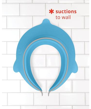 Skip Hop Moby Bath Visor for Kids - Blue | Baby Shower Cap Shield - Buy Online on SooperMarket.com