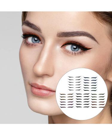 CANIGHT 36 Pairs Glitter Eyeliner DIY Eyelid Tape Double-sided Tape Eyeshadow Tape Eye Line Strip Sticker - Buy Online on SooperMarket.com