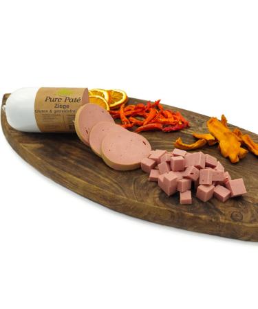 Paw Natural Hundenwurst Cutting Festival |3x400g goat sausage |Gluten and grain-free |From fresh meat of healthy animals (goat 3x400gr) goat 400 g (3 pack)