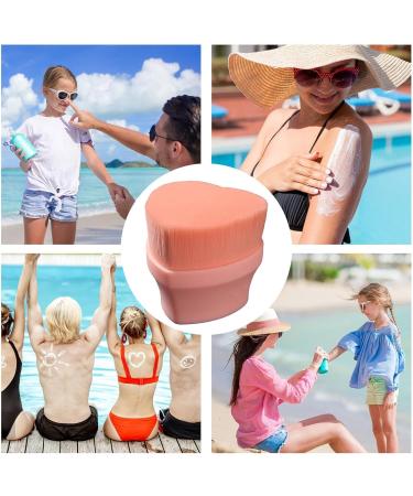 2 Piece Sun Cream Sponge Applicator solar buddy Sunscreen Applicator For Kids Sun Cream Applicator For Back Sun Buddy Makeup Brush Suntan Lotion Make Up Brushes - Buy Online on SooperMarket.com