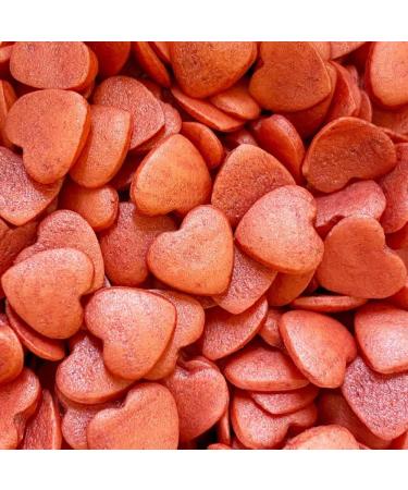 Stef Chef - Sprinkles - New - Red Valentine Hearts Cake Sprinkles - 50g
