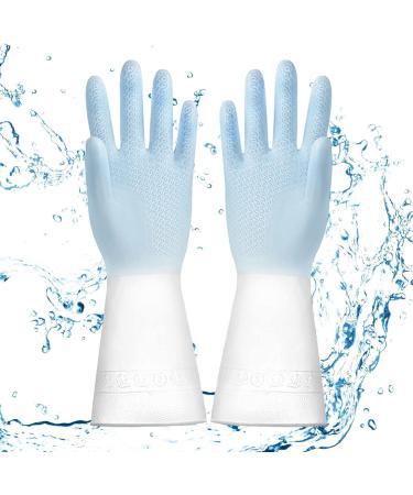 Household Cleaning Gloves | Kitchen Cleaning Gloves | Waterproof Household Rubber Dishwashing Cleaning Gloves for Dishesand Household Chores - Buy Online on SooperMarket.com
