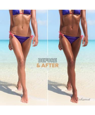Body Nutritive Serum - Hydrating Body Oil for Outdoor Tanning | Natural Skin Moisturizer for Sun Kissed Glow - Just Nutritive 8 Oz - Buy Online on SooperMarket.com