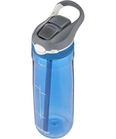 Contigo Autospout Straw Ashland Water Bottle 24 oz 3-Pack - Stormy Weather, Vibrant Lime, Monaco - Buy Online on SooperMarket.com