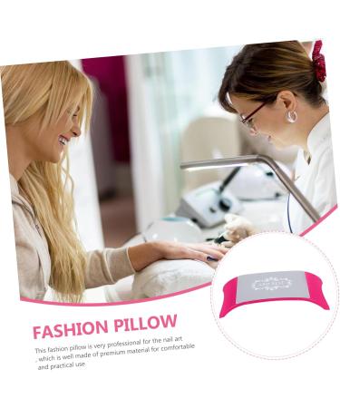 KALLORY Nail Accessories Office Desk Accessories Comfortable Silicone Nail Art Arm Rest Nail Salon Hand Holder Arm Rest Manicure Accessories () Desk Arm Nail Supplies Roso - Buy Online on SooperMarket.com