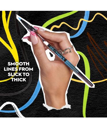 Urban Decay 24/7 Inks Liquid Eyeliner Pen - Water-Resistant, Smudge-Resistant, All Day Wear - Vegan Formula - Precision Tip - Oil Slick (Gunmetal Shimmer) - Buy Online on SooperMarket.com