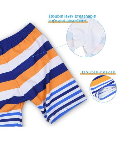 Buy AMZTM Baby Boys UV Protection Dinosaur Swim Set | White Swim Shorts & Swimwear for Kids - International Shipping Available - Buy Online on SooperMarket.com