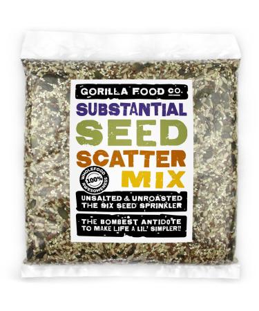 Gorilla Food Co. Substantial Seed Scatter Mix (Six Omega Seeds Mix) - 800g