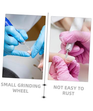 Gogogmee Nail Polisher Polishing Head Nail File Electric Manicure Tools Professional Nail Art Grinding Heads Professional Nail Bit Electrical Tools The Tools Manicure Grinding Tools Plastic - Buy Online on SooperMarket.com