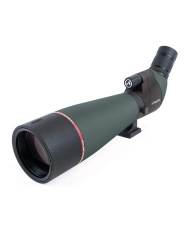Athlon Optics Talos 20-60x80 Spotting Scope - Straight, Charcoal Grey