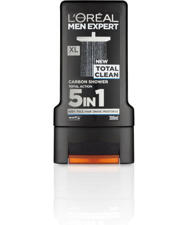 L'Oreal Men Expert Total Clean Shower Gel 300ml - Buy Online on SooperMarket.com