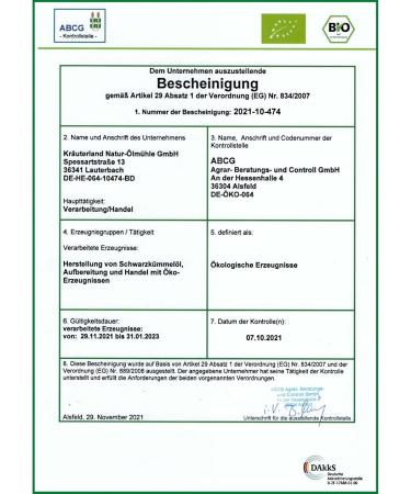 Herballand Bio Apricotic Care Oil 500ml - Cold-Pressed Apricot Oil (2x250ml) for Cooking Baking & Natural Skincare - Premium Quality Natural Clean Food Oil - Buy Online on SooperMarket.com