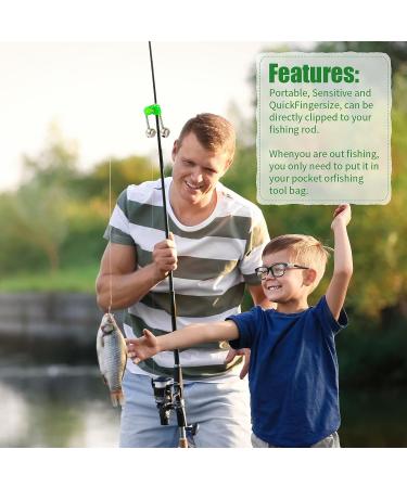 Honoson 200 Pcs Plastic Fishing Bells - Clip on Rod Alarm for Fish Bite Indicators - Buy Online on SooperMarket.com