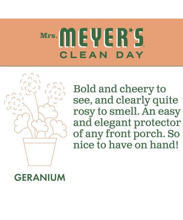 Mrs. Meyer's Liquid Dish Soap Geranium 16 OZ - Eco-Friendly Cleaning | International Shipping Available - Buy Online on SooperMarket.com