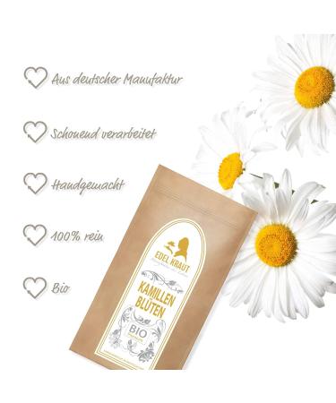 Buy Organic Chamomile Tea 500g - Noble Herb Dried Flowers | Premium Quality Chamomile Blossoms for Herbal Tea - Buy Online on SooperMarket.com