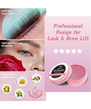 PERMANIA Lash Perm Kit - 10g Lash Lift Sachet with Eyelash Adhesive - 8 Weeks Mega L Curl - Great Smell - Brow Lamination - Long-Lasting Results - Buy Online on SooperMarket.com