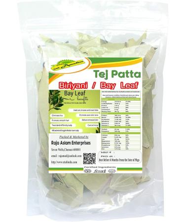 Premium Dried Bay Leaves 50g - Bay Laurel Leaf for Cooking | Tej Patta Spice - Buy Online on SooperMarket.com