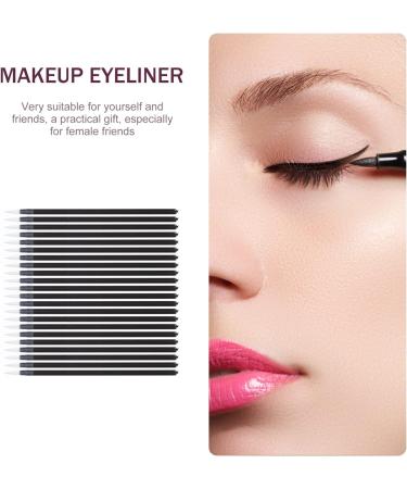 OSALADI 50pcs Eyeliner Brush Sponge Makeup Applicator Eyeliner Pen Comfortable Cosmetic Makeup Stick - Buy Online on SooperMarket.com