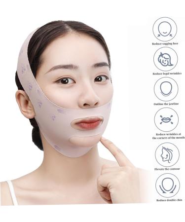 Double Chin Reducer V Line Lifting Mask High-Elastic Double Chin Strap Face Slimming Breathable Chin Strap Depuffing Reusable Face Sculpting Sleep Mask For Men Women Upgrade Style - Buy Online on SooperMarket.com