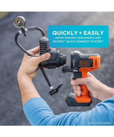 BLACK+DECKER BDCMTHPI Inflator Multi-Tool Attachment Inflator Head - Buy Online on SooperMarket.com