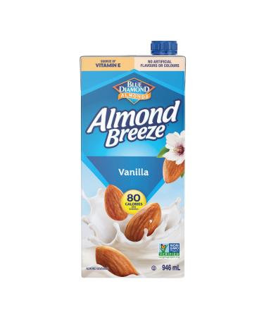 Blue Diamond Almond Breeze Vanilla Vanilla 946 ml (Pack of 1)