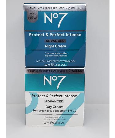No7 Protect & Perfect Intense Day & Night Cream Combo for Advanced Skincare - Buy Online on SooperMarket.com