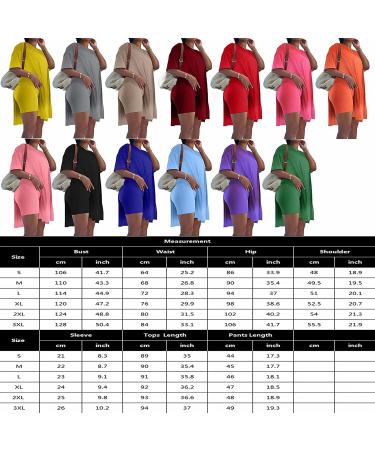 Difanlv Plus Size Women's 2 Piece Brown Tracksuit Set - Short Sleeve Tunic Top & Bodycon Shorts | Size Large - Buy Online on SooperMarket.com