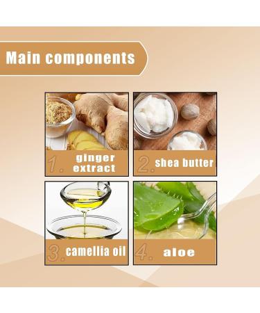 Ginger Hair Regrowth Shampoo Bar - 2PCS | For Thinning Hair & Loss | Natural Ginger Soap - Buy Online on SooperMarket.com