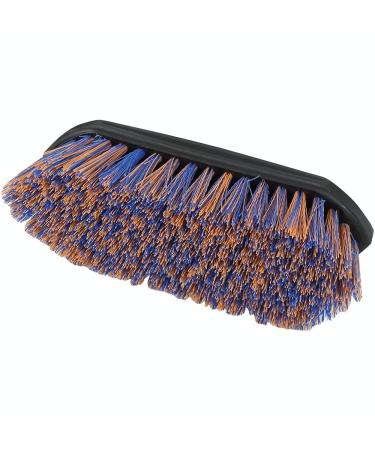 Shires Small Ezi Groom Dandy Brush One Size Blue Orange