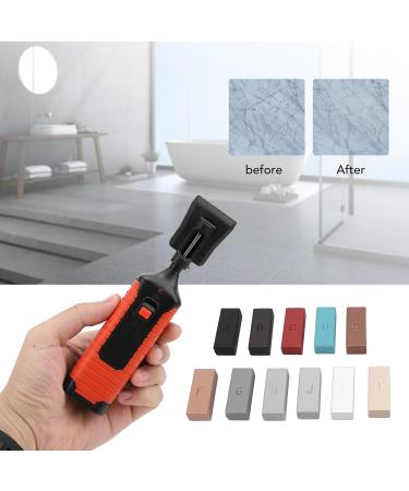 Tile and Wood Floor Repair Kit | Scratch Repair Tools for Ceramic Stone & Furniture | Heating Pen & Wax Block Set - Buy Online on SooperMarket.com