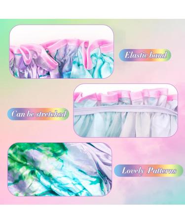 G2PLUS Large Shower Cap for Long Hair 32CM Green - Reusable Elastic Bath Cap for Women - Ideal for Spa and Home Use - Buy Online on SooperMarket.com
