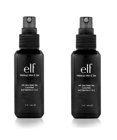 (2 Pack) Elf Studio Makeup Mist & Set - Clear by elf Cosmetics