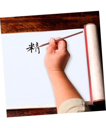 Operitacx 2pcs Scroll Water Writing Cloth Brush Calligraphy Scrolls Art Wall Scrolls Clear Water Blank Child - Buy Online on SooperMarket.com