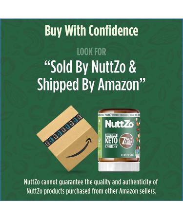 Buy Nuttzo 7 Nut & Seed Butter - Chocolate Keto Crunchy 12 oz | Healthy Snack - Buy Online on SooperMarket.com